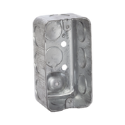 CAJA (CHALUPA) 4X2"/ PROFUNDIDAD 1-7/8"/ 10 ENTRADAS DE 1/2"/ TROQUELADA.-Canalización-RACO-Bsai Seguridad & Controles