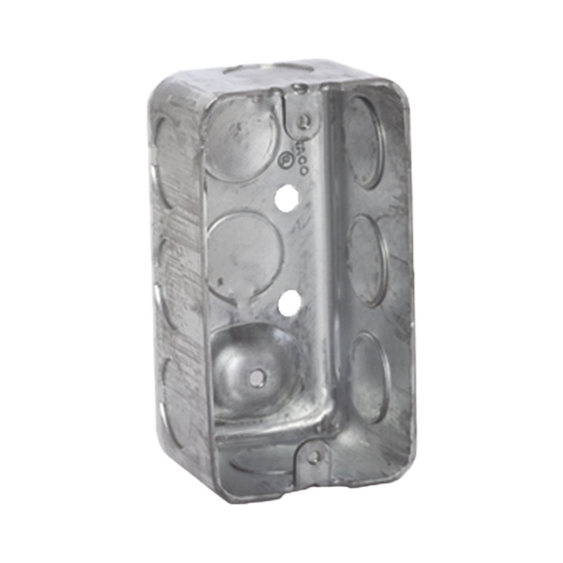 CAJA (CHALUPA) 4X2"/ PROFUNDIDAD 1-7/8"/ 10 ENTRADAS DE 1/2"/ TROQUELADA.-Canalización-RACO-Bsai Seguridad & Controles