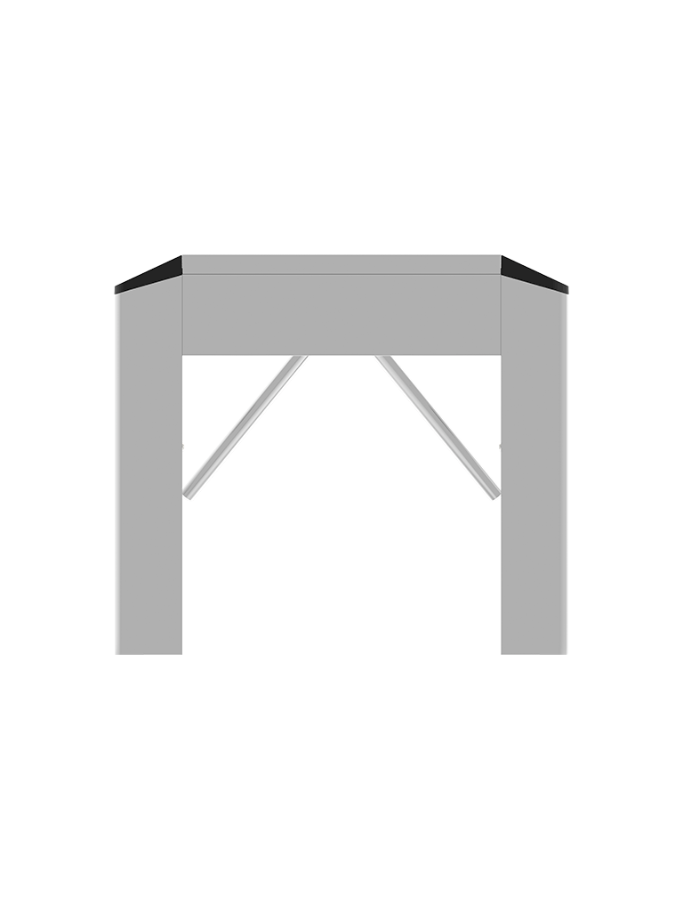 ZKTECO TS2000PLUS - TORNIQUETE TIPO PUENTE BIDIRECCIONAL/ DISEÑO DELGADO/ ACERO SUS304/ CARRIL 50 CM/ 25 A 48 ACCESOS X MIN/ 110V/ EXTERIOR PROTEGIDO/ INDICADOR LED/ DESBLOQUEO SIN ENERGÍA/ NO CUENTA CON LECTORES PANEL #NEWZK-Torniquetes-ZKTECO-Bsai Seguridad & Controles