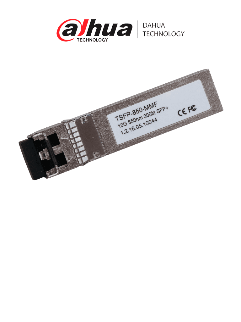 DAHUA TSFP-850-MMF - MÓDULO DE FIBRA ÓPTICA DOBLE FIBRA MULTIMODO/ PUERTO LC / 850 NM DE ENVÍO Y 850 NM DE RECEPCIÓN/ DI