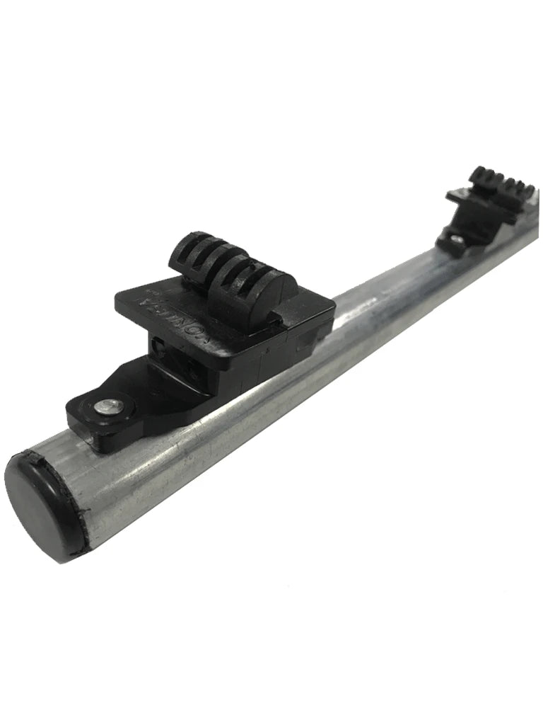 YONUSA TUBOAP101 - POSTE DE PASO PARA CERCOS ELECTRICOS CON 5 AISLADORES DE PASO INSTALADOS/ TUBO DE 1.20 MTS LISTO PARA INSTALACION-Postes-YONUSA-Bsai Seguridad & Controles