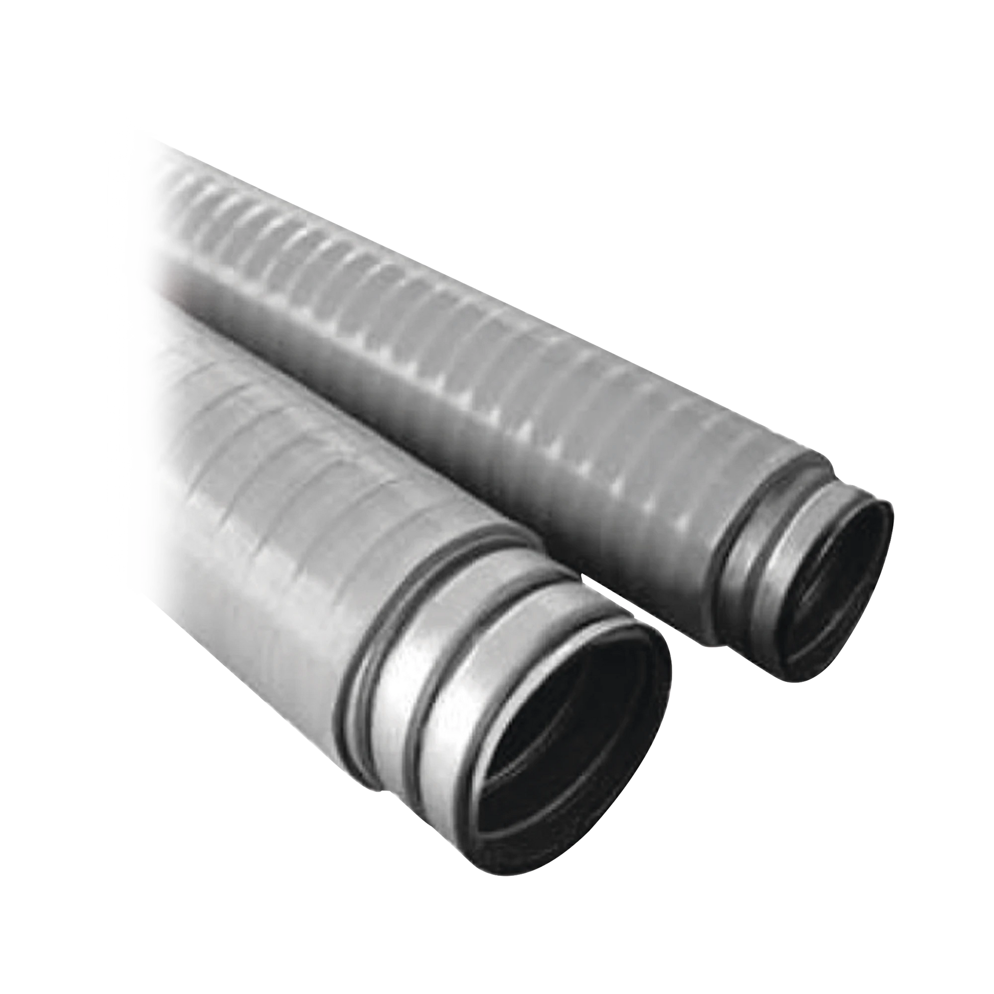 TUBO FLEXIBLE TIPO LIQUIDTIGHT DE 2" (50 MM). ACERO + FORRO PVC. ROLLO DE 30 METROS.-Canalización-ANCLO-Bsai Seguridad & Controles