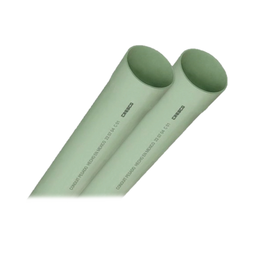 TUBO PVC CONDUIT PESADO DE 3 (75 MM) DE 3MTS-Canalización-CRESCO-Bsai Seguridad & Controles