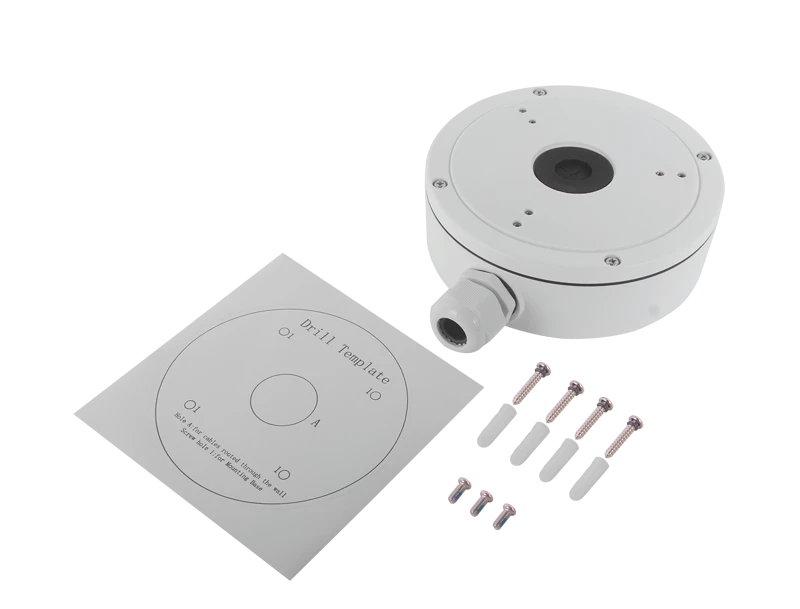 CAJA DE CONEXIONES PARA EYEBALL/TURRET-Accesorios Videovigilancia-SYSCOM VIDEO-Bsai Seguridad & Controles