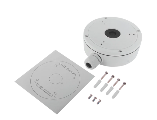 CAJA DE CONEXIONES PARA EYEBALL/TURRET-Accesorios Videovigilancia-HIKVISION-Bsai Seguridad & Controles
