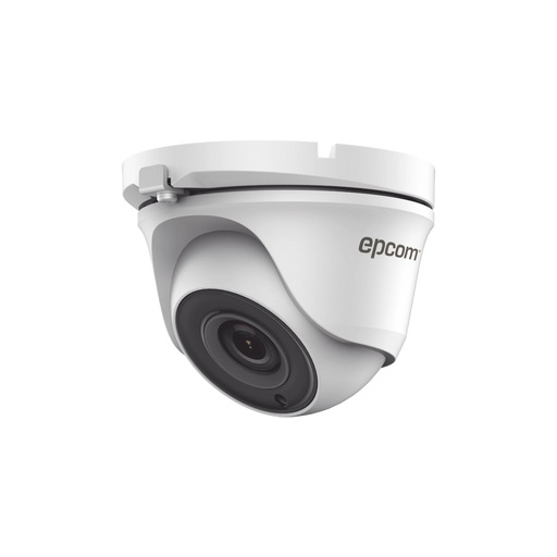 TURRET TURBOHD 4 MEGAPÍXELES / GRAN ANGULAR 100° DE VISIÓN / LENTE 2.8 MM / EXTERIOR IP66 / IR EXIR 20 MTS / TVI-AHD-CVI-CVBS-Cámaras-EPCOM-E40-TURBO-W-Bsai Seguridad & Controles