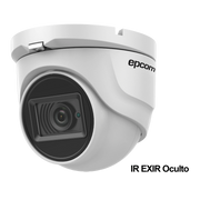EYEBALL TURBOHD 4K (8MEGAPIXELES) / GRAN ANGULAR 102° / LENTE 2.8 MM / EXTERIOR IP67/ IR EXIR 30 MTS / DWDR / TVI-AHD-CVI-CVBS-Cámaras y DVRs HD TurboHD / AHD / HD-TVI-EPCOM PROFESSIONAL-Bsai Seguridad & Controles