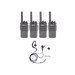 KIT DE 2 RADIOS TX600DUO CON 4 TXEHK-Radios Comerciales TXPRO-TXPRO-TX600DUOKIT-Bsai Seguridad & Controles