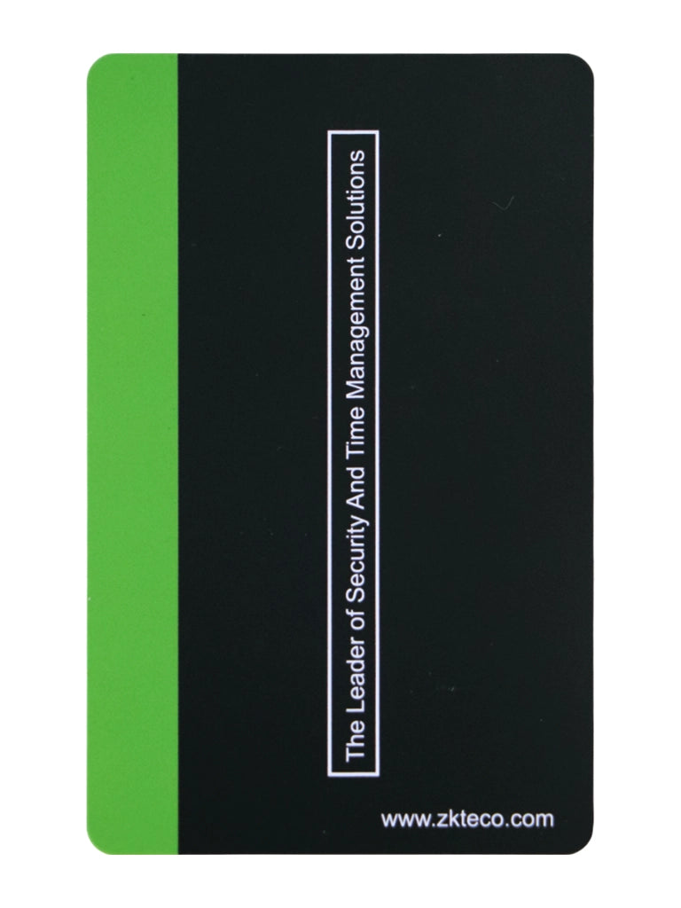 ZKTECO IDCOLORCARD - TARJETA ID CON FRECUENCIA DE 125 KHZ, SIN FOLIO IMPRESO, GROSOR DE 0.9 MM, COLOR NEGRA Y CON EL LOGO DE ZKTECO-Tarjetas y Botones-ZKTECO-ZKT0760007-Bsai Seguridad & Controles