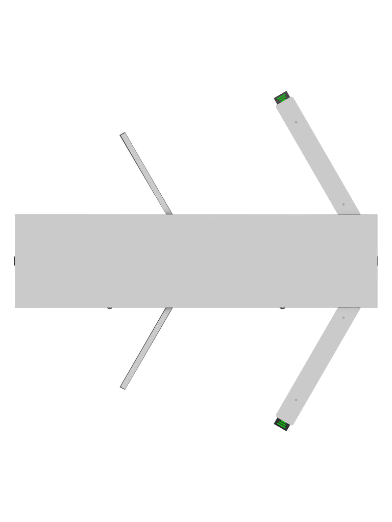 ZKTECO FHT3300 - TORNIQUETE MODULAR DE ALTURA COMPLETA, ACERO INOXIDABLE SUS304, IP54, COMPATIBLE CON 110 / 220 VCA, 3 BARRAS DE GIRO, ALTA DURABILIDAD (1 MILLÓN DE CICLOS), CAPACIDAD DE 20 PERSONAS POR MINUTO #ZKB-Torniquetes-ZKTECO-Bsai Seguridad & Controles