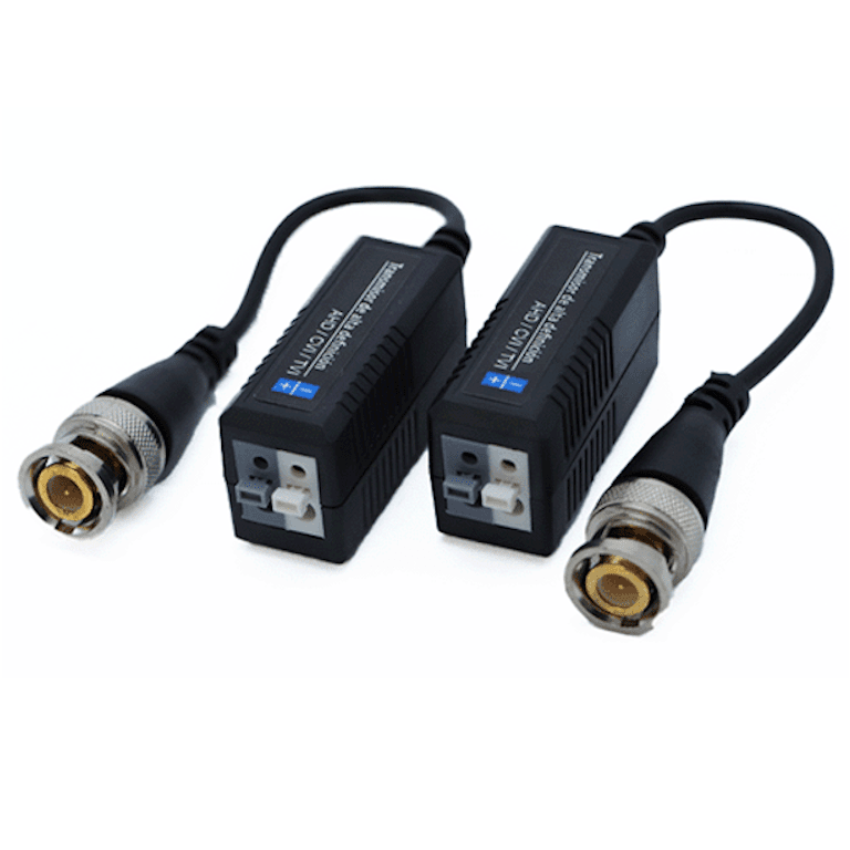 SAXXON SXCF200 - PAR DE TRANSCEPTORES PASIVOS 1080P / BOTONES PUSH / 1080P HASTA 250 METROS / 720P HASTA 300 METROS / SOPORTA HDCVI / AHD / TVI / CBVS / FÁCIL CONEXIÓN-Transceptores-SAXXON-Bsai Seguridad & Controles