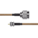 JUMPER DE CABLE COAXIAL RG-142/U DE 180 CM Y CONECTORES N MACHO A MINI-UHF MACHO.-Cableado-EPCOM INDUSTRIAL-Bsai Seguridad & Controles