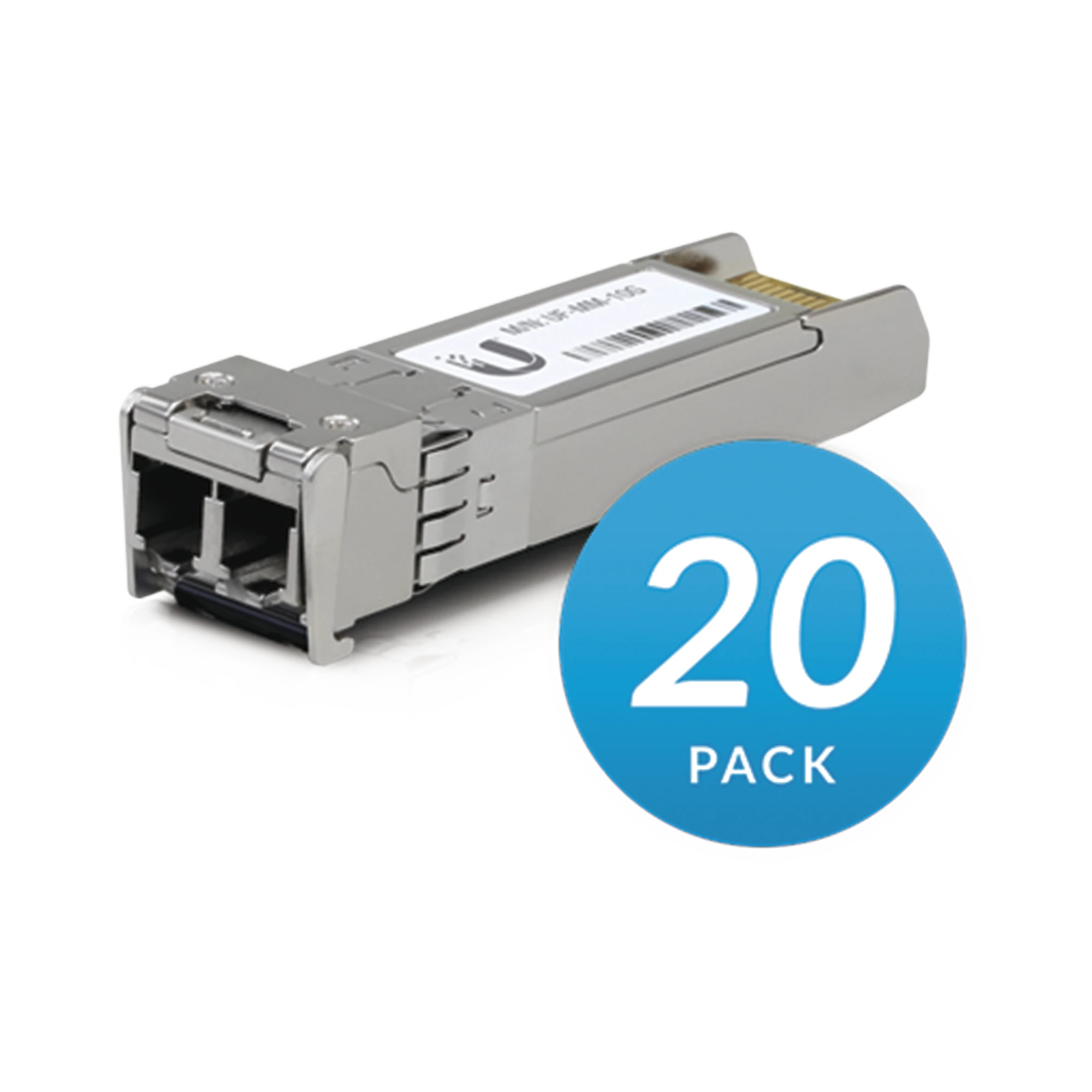 U-FIBER MODULO MULTIMODO 10GBPS 20 PIEZAS-Transceptores de Fibra-UBIQUITI NETWORKS-Bsai Seguridad & Controles