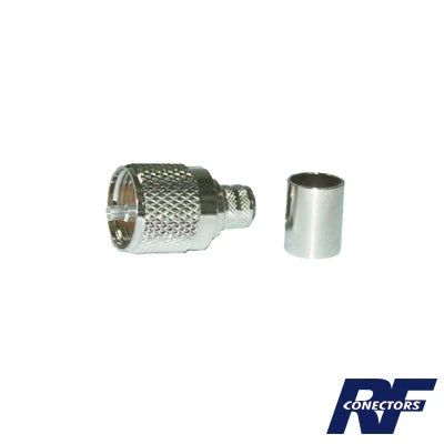 CONECTOR UHF MACHO (PL-259) PARA LMR-400, 9913, CTN-400, 7810A, 8214, RG8/U-SYS, RFLASH-1113-Conectores-RF INDUSTRIES,LTD-Bsai Seguridad & Controles