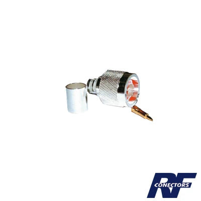 CONECTOR N MACHO DE ANILLO PLEGABLE PARA CABLES LMR-400, 9913, CNT-400, RG8/U-SYS, RFLASH-1113, 8214, 7810A.-Conectores-RF INDUSTRIES,LTD-Bsai Seguridad & Controles