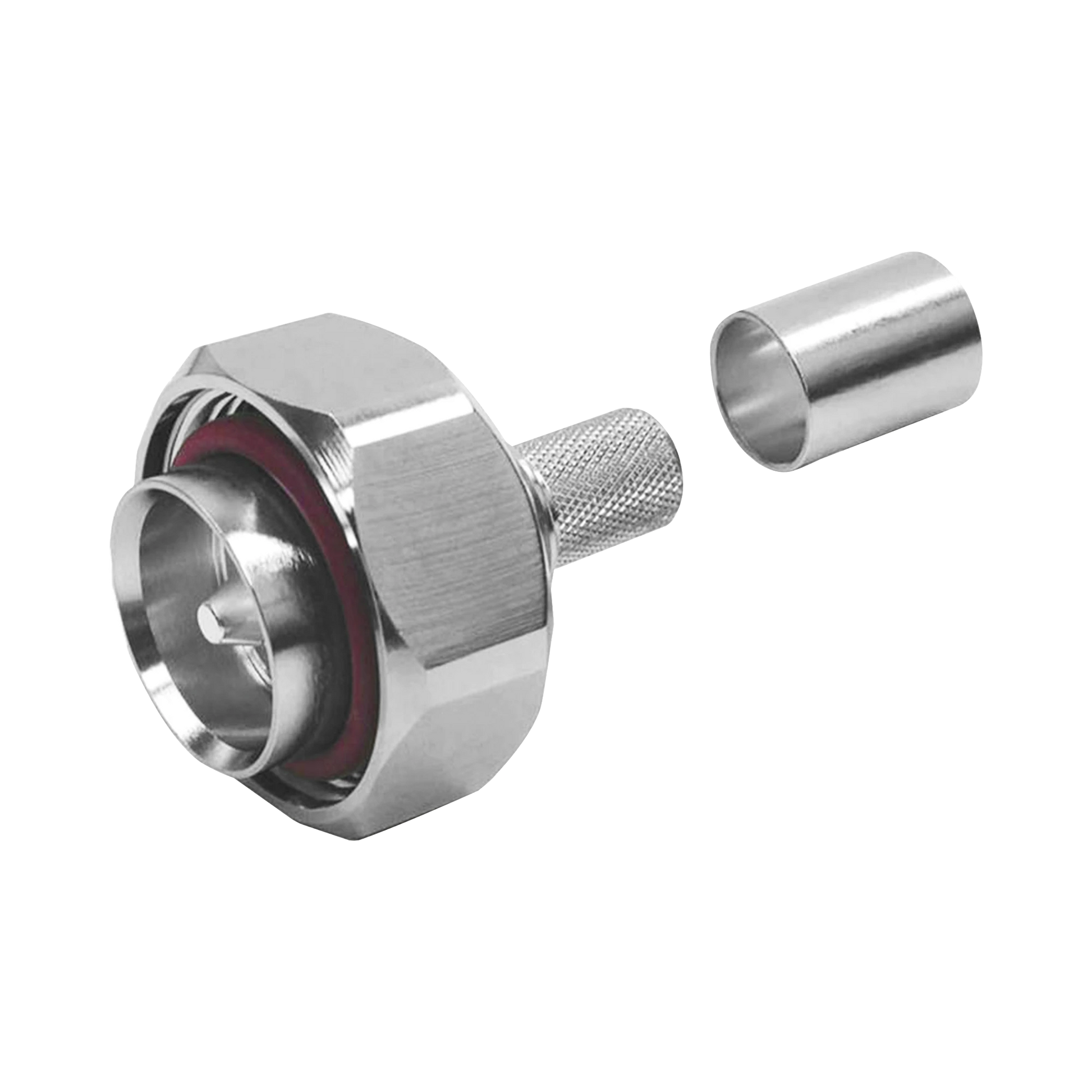 CONECTOR DIN 7-16 MACHO PLEGABLE CON PIN CAUTIVO PARA CABLES TIPO RG-8/U-Conectores-Times Microwave-Bsai Seguridad & Controles