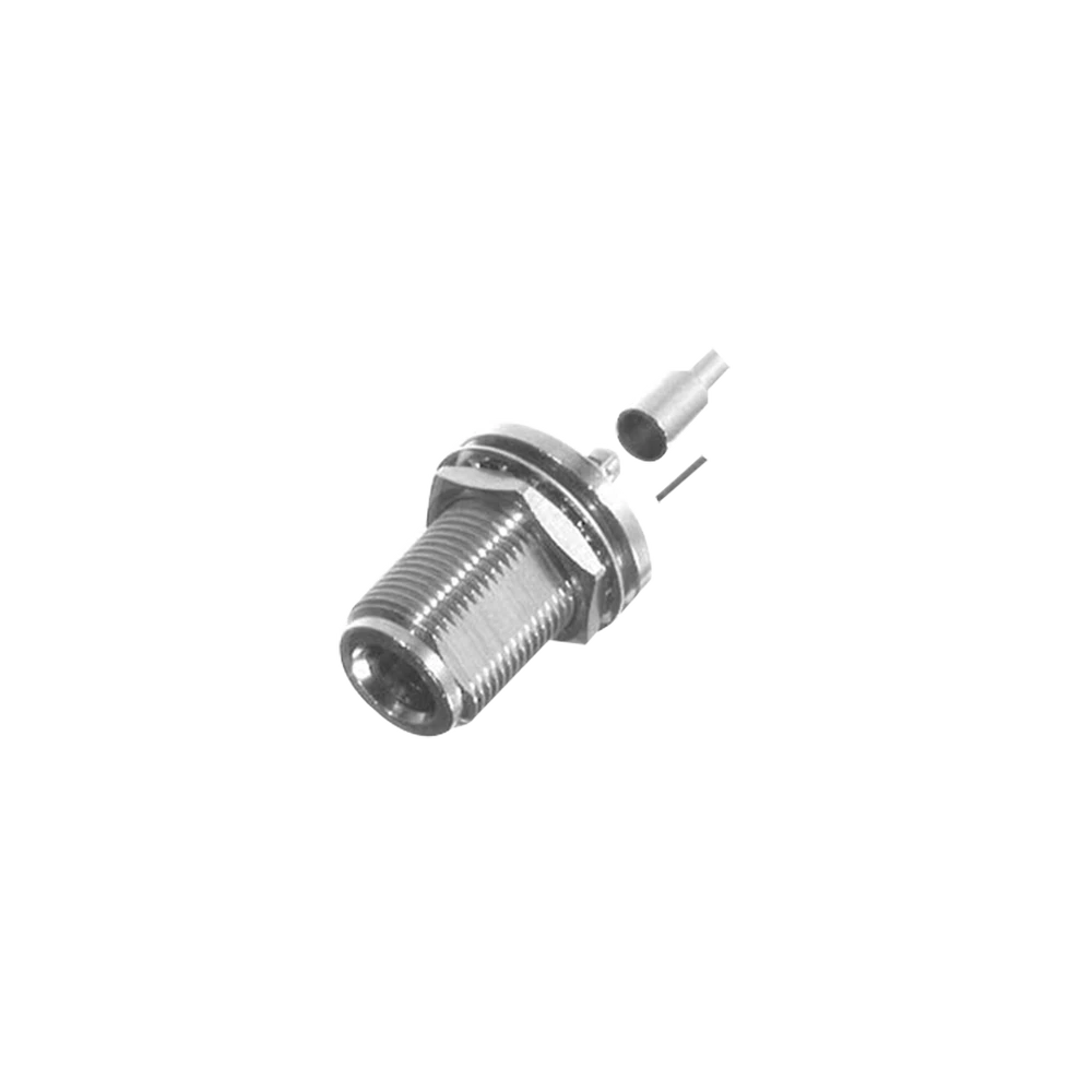 CONECTOR N HEMBRA DE ANILLO PARA CHASIS EN 2D-PLANO PARA CABLE RG-142/U.-Conectores-RF INDUSTRIES,LTD-Bsai Seguridad & Controles