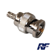 CONECTOR BNC MACHO INVERSO, DE ANILLO PLEGABLE PARA CABLES RG-58/U, RG-142/U.-Conectores-RF INDUSTRIES,LTD-Bsai Seguridad & Controles