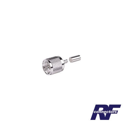 CONECTOR UHF MACHO (PL-259) DE ANILLO PLEGABLE PARA CABLES RG-58/U, RG-142/U.-Conectores-RF INDUSTRIES,LTD-Bsai Seguridad & Controles