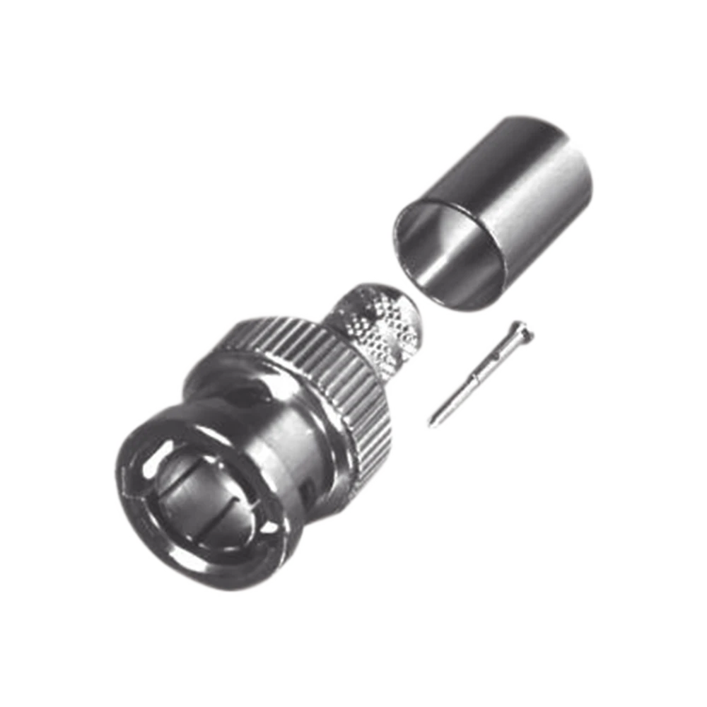 CONECTOR BNC MACHO DE ANILLO PLEGABLE PARA CABLE BELDEN 8281 TIPO RG-59/U.-Conectores-RF INDUSTRIES,LTD-Bsai Seguridad & Controles