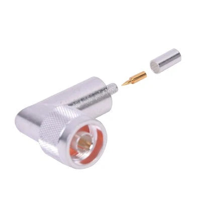 CONECTOR N MACHO EN A/R DE ANILLO PLEGABLE PARA CABLE RG-142/U.-Conectores-RF INDUSTRIES,LTD-Bsai Seguridad & Controles