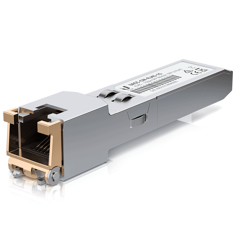 UBIQUITI UACC-CM-RJ45-1G - MODULO DE FIBRA UFIBER/ CONVERTIDOR DE SFP A RJ45/ 1000MBPS/ DISTANCIA DE HASTA 100M DE CONEXIÓN #PREVENTA-Transceptores de Fibra-UBIQUITI-Bsai Seguridad & Controles