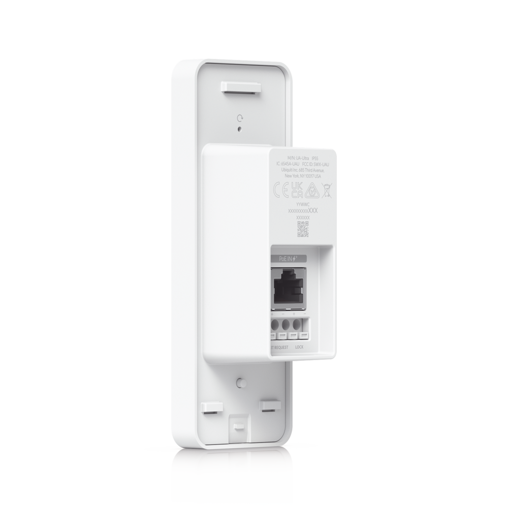 UNIFI ACCESS ULTRA, LECTOR DE NFC Y MOVIMIENTO PARA ABRIR UNA PUERTA, INCLUYE CONEXIONES PARA CHAPA O CERRADURA MAGNÉTICA, NO REQUIERE HUB-Lectoras y Tarjetas-UBIQUITI-Bsai Seguridad & Controles