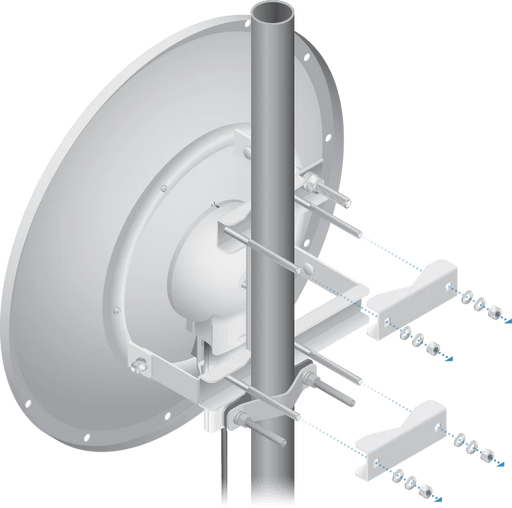 UBIQUITI ROCKETDISH RD5G30- ANTENA DIRECCIONAL PARA PUNTO DE ACCESO/ 5 GHZ/ GANANCIA 30DBI/ MIMO/-Direccionales-UBIQUITI-UBI6330001-Bsai Seguridad & Controles