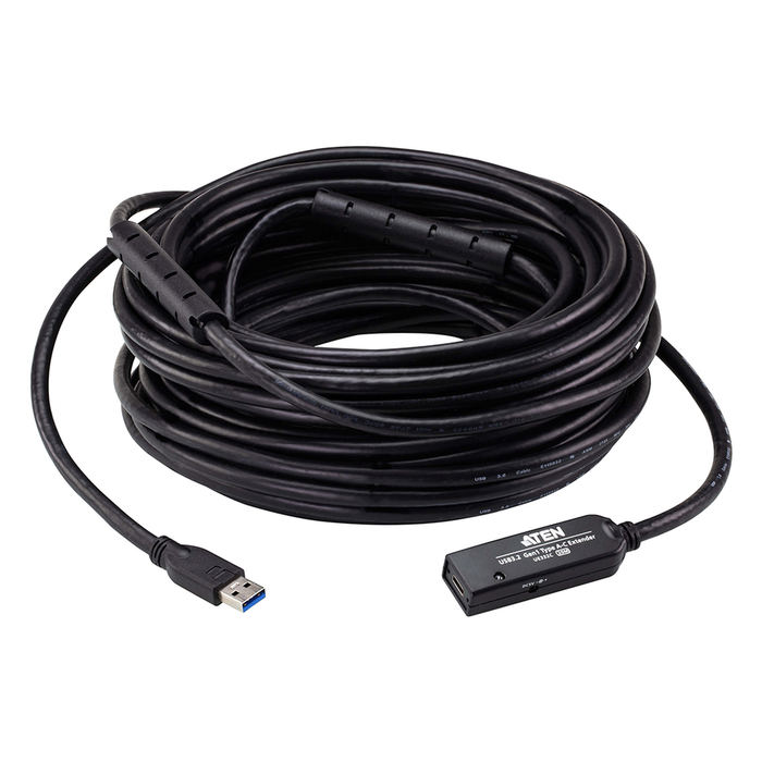 CABLE EXTENSOR USB 3.2 GEN1 DE 20 M-ProAV-ATEN-UE332C-Bsai Seguridad & Controles