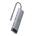 ADAPTADOR HUB 9 EN 1, 1 PUERTO USB-C ENTRADA, 1 PUERTO HDMI 4K, 1 PUERTO ETHERNET GIGABIT, 1 PUERTO SD Y MICROSD, 1 PUERTO USB-C Y 3 PUERTOS USB-A TP-LINK Bsai Seguridad y Controles