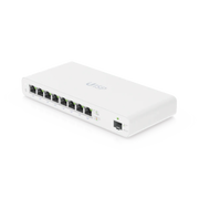 UISP SWITCH GIGABIT POE PASIVO DE CAPA 2 CON 8 PUERTOS PARA IMPLEMENTACIONES MICROPOP