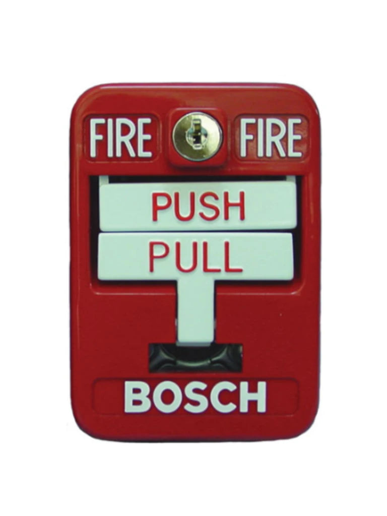 BOSCH F_FMM100DATK - ESTACION MANUEAL DE DOBLE ACCION / COLOR ROJA / CONVENCIONAL / UL-Estaciones Manuales-BOSCH-Bsai Seguridad & Controles