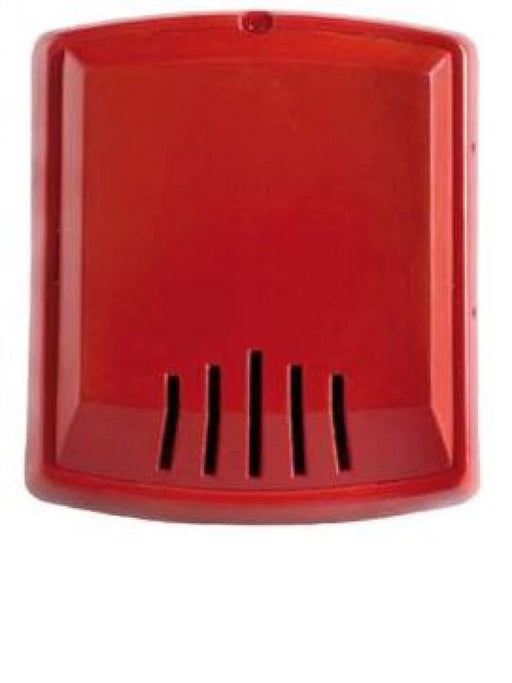 BOSCH F_WHNR - SIRENA DE PARED / COLOR ROJO / 12 O 24V / UL-Estrobos y Sirenas-BOSCH-RBM429016-Bsai Seguridad & Controles