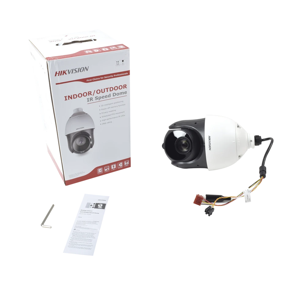 DOMO PTZ TURBOHD 1080P / 15X ZOOM / 100 MTS IR EXIR / EXTERIOR IP66 / WDR 120 DB / 4 TECNOLOGÍAS (TVI / AHD / CVI / CVBS) / RS-485 / ULTRA BAJA ILUMINACIÓN-Cámaras-HIKVISION-Bsai Seguridad & Controles