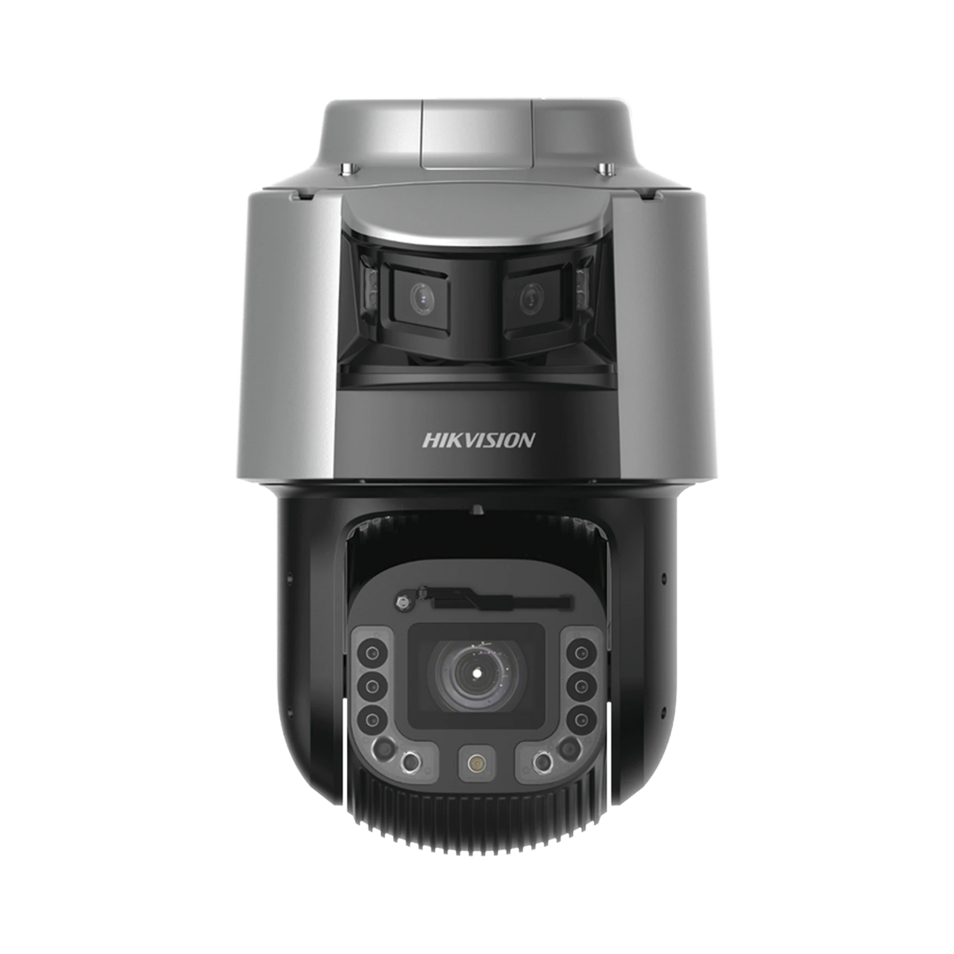 [TANDEMVU] DOMO PTZ IP 4 MEGAPIXEL CON CÁMARA PANORAMICA 4 MEGAPIXEL / 42X ZOOM / 300 MTS IR / IP67 / IK10 / WDR / ENTRADA-SALIDA DE AUDIO Y ALARMA / ULTRA BAJA ILUMINACIÓN-Cámaras IP-HIKVISION-Bsai Seguridad & Controles