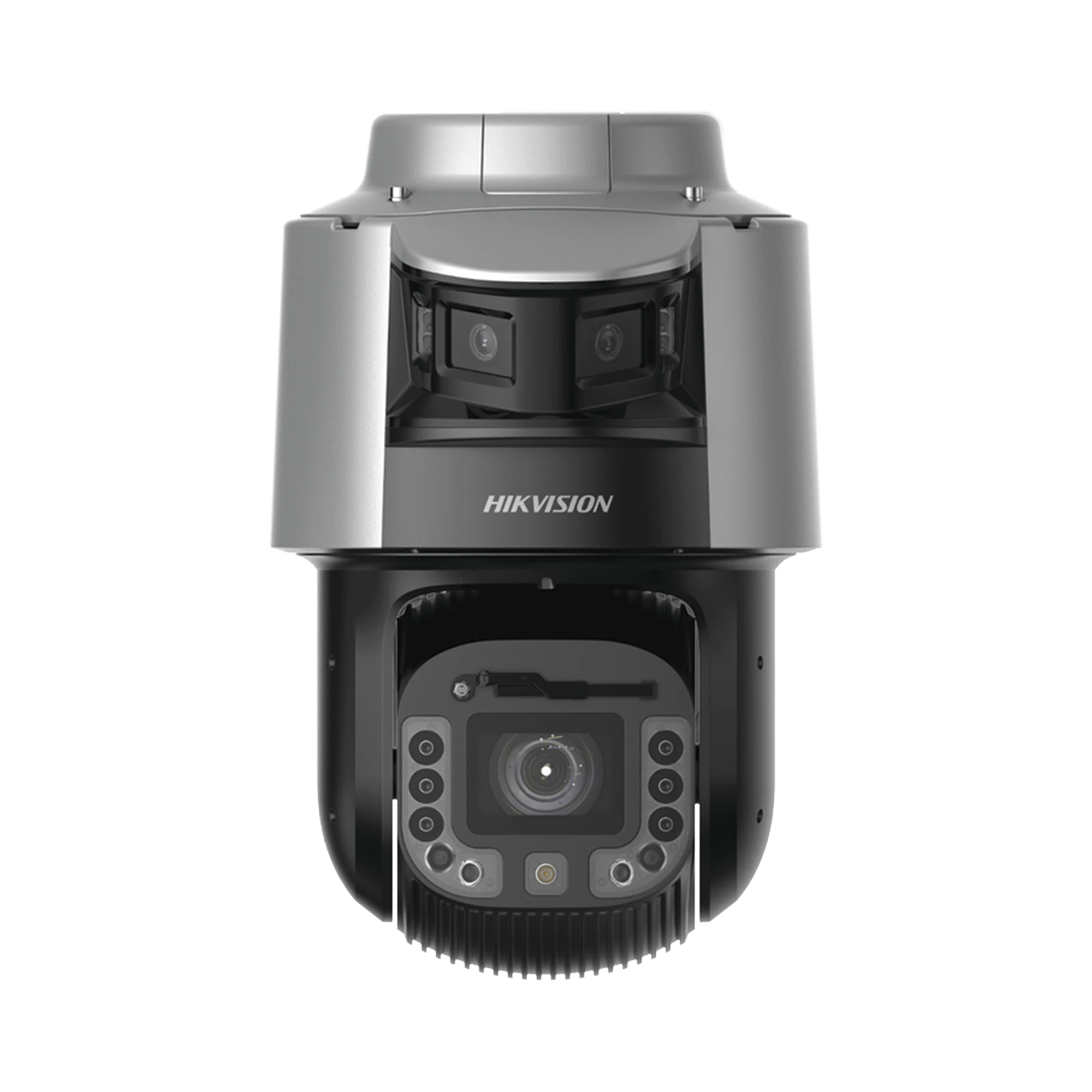 [TANDEMVU] DOMO PTZ IP 4 MEGAPIXEL CON CÁMARA PANORAMICA 4 MEGAPIXEL / 42X ZOOM / 300 MTS IR / IP67 / IK10 / WDR / ENTRADA-SALIDA DE AUDIO Y ALARMA / ULTRA BAJA ILUMINACIÓN-Cámaras IP-HIKVISION-Bsai Seguridad & Controles