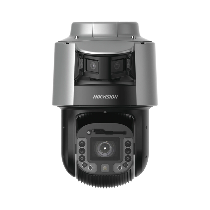 [TANDEMVU] DOMO PTZ IP 4 MEGAPIXEL CON CÁMARA PANORAMICA 4 MEGAPIXEL / 42X ZOOM / 300 MTS IR / IP67 / IK10 / WDR / ENTRADA-SALIDA DE AUDIO Y ALARMA / ULTRA BAJA ILUMINACIÓN-Cámaras IP-HIKVISION-DS-2SF8C442MXS-DLW(24F0)(P3)-Bsai Seguridad & Controles