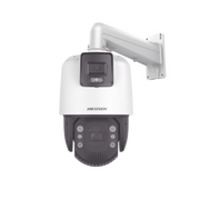 [TANDEMVU] DOMO PTZ IP 4 MEGAPIXEL CON CÁMARA PANORAMICA 4 MEGAPIXEL / 32X ZOOM / 200 MTS IR / IP66 / IK10 / WDR / HI-POE / ENTRADA-SALIDA DE AUDIO Y ALARMA / ULTRA BAJA ILUMINACIÓN-Cámaras IP-HIKVISION-Bsai Seguridad & Controles