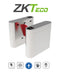 ZKTECO PROENTRANCE FB01FP - FLAP BARRIER DE ACERO INOXIDABLE / 30 PERSONAS POR MINUTO/RFID + FP /VIENE CON 2 LECTORES DE HUELLA FR1500 Y UN PANEL INBIO206 PRO / UNA LÍNEA-Torniquetes y Puertas de Cortesía-ZKTECO-ZKT0910004-Bsai Seguridad & Controles