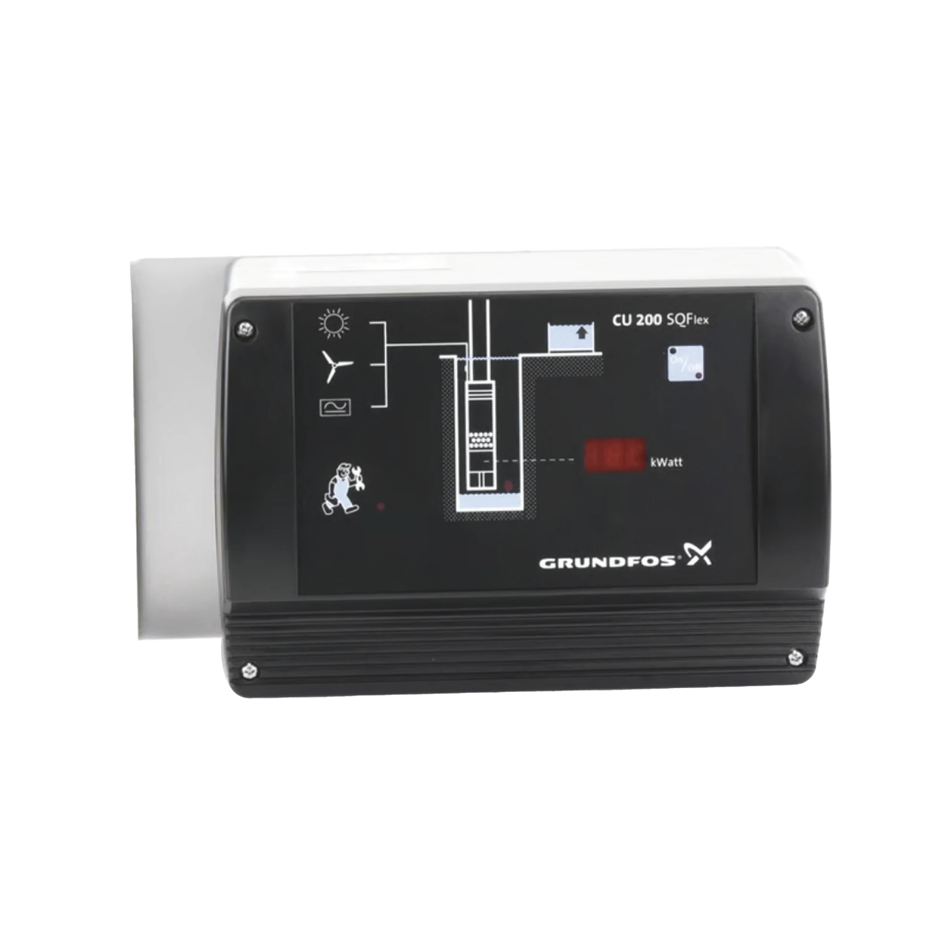 UNIDAD DE CONTROL Y COMUNICACIÓN PARA BOMBAS SQFLEX-Energía Solar-GRUNDFOS-Bsai Seguridad & Controles