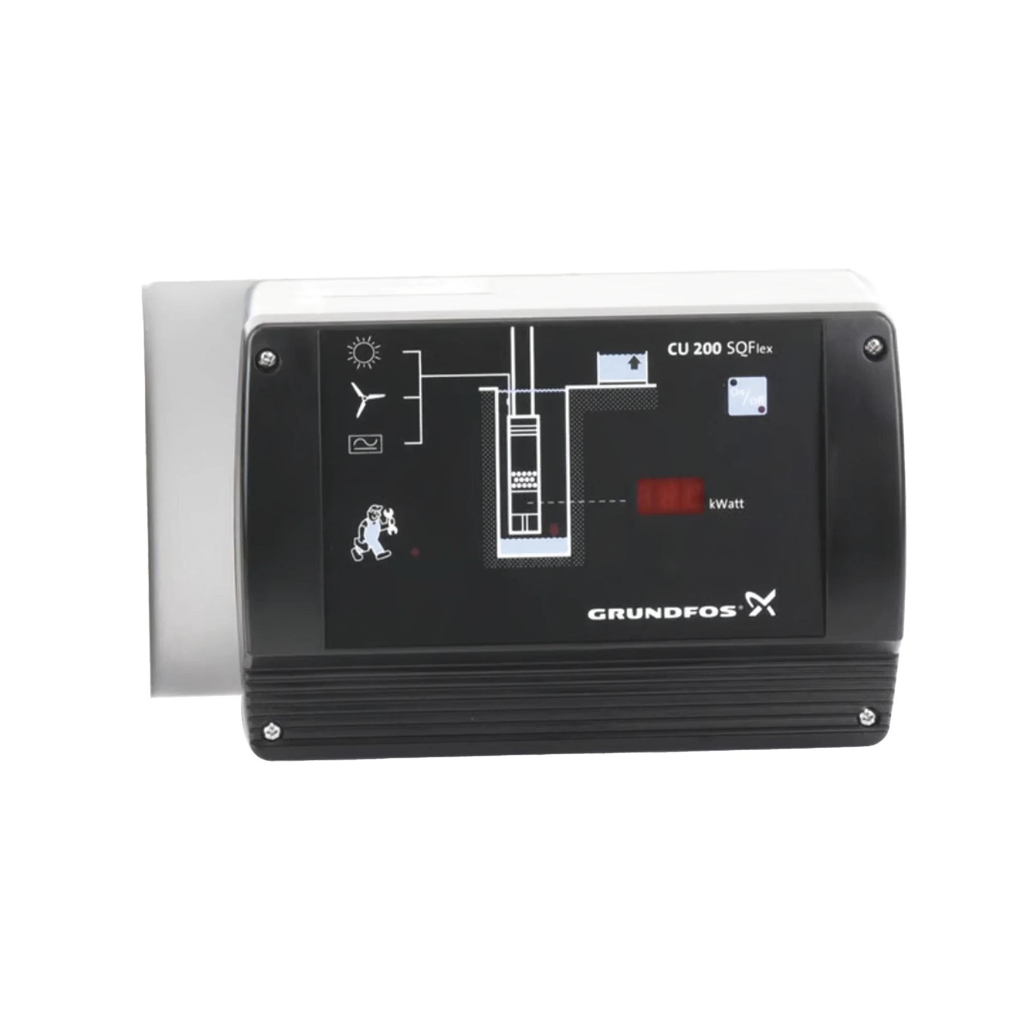 UNIDAD DE CONTROL Y COMUNICACIÓN PARA BOMBAS SQFLEX-Energía Solar-GRUNDFOS-Bsai Seguridad & Controles