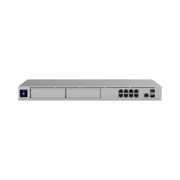UNIFI CLOUD GATEWAY: DREAM MACHINE PRO MAX. ADMINISTRA HASTA 150 DISPOSITIVOS UNIFI Y 2000 CLIENTES/TODAS LAS APLICACIONES UNIFI/5 GBPS DE RUTEO CON IDS/IPS, 2 BAHÍAS 3.5", 128 GB SSD INTERNOS, FAIL OVER, BALANCEO DE CARGAS, VPN/SD-WAN-Networking-UBIQUITI-UDM-PRO-MAX-Bsai Seguridad & Controles
