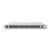 UNIFI SWITCH ENTERPRISE ADMINISTRABLE CAPA 3, 48 PUERTOS 2.5GBE RJ45 POE+, 4 PUERTOS 10G SFP+, 720W, CON PANTALLA TÁCTIL DE 1.3"-Networking-UBIQUITI-Bsai Seguridad & Controles