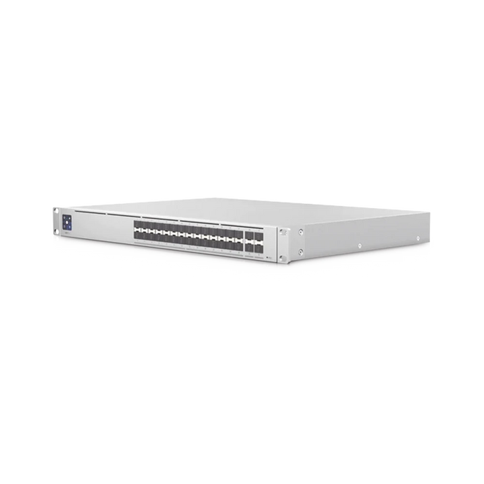 UNIFI SWITCH PRO AGGREGATION CAPA 3 CON 28 PUERTOS SFP+ (10G) Y 4 PUERTOS SFP (25G), PANTALLA INFORMATIVA-Switches-UBIQUITI NETWORKS-USW-PRO-AGGREGATION-Bsai Seguridad & Controles