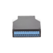 DISTRIBUIDOR DE FIBRA ÓPTICA PARA RIEL DIN, 12 ACOPLADORES LC/UPC DUPLEX MONOMODO CON CHAROLA DE EMPALME-Redes FTTH/PON-LINKEDPRO BY EPCOM-Bsai Seguridad & Controles