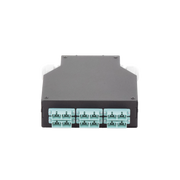 DISTRIBUIDOR DE FIBRA ÓPTICA PARA RIEL DIN, 6 ACOPLADORES SC/UPC MULTIMODO CON CHAROLA DE EMPALME-Redes FTTH/PON-LINKEDPRO BY EPCOM-Bsai Seguridad & Controles