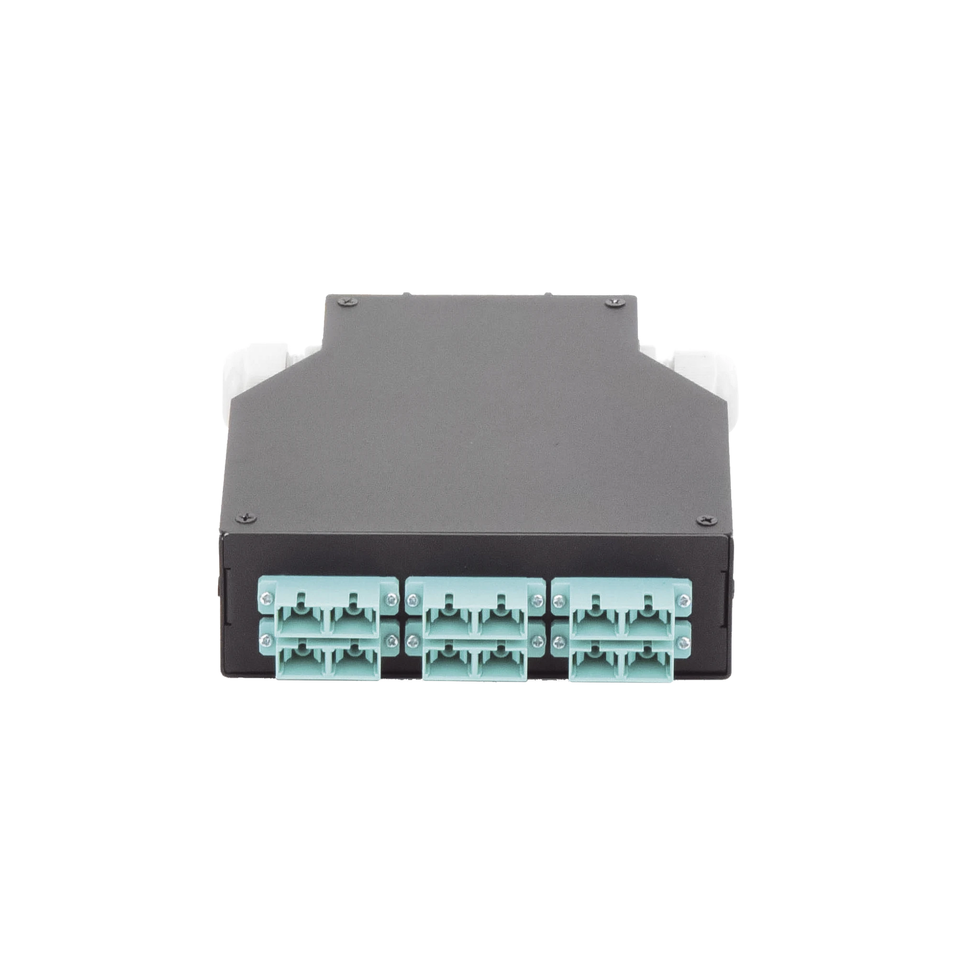 DISTRIBUIDOR DE FIBRA ÓPTICA PARA RIEL DIN, 6 ACOPLADORES SC/UPC MULTIMODO CON CHAROLA DE EMPALME-Redes FTTH/PON-LINKEDPRO BY EPCOM-Bsai Seguridad & Controles