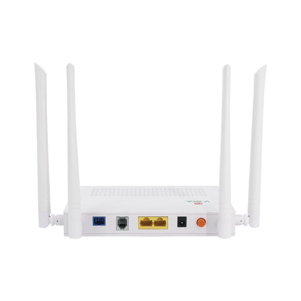 ONU DUAL G/EPON CON WI-FI AC DE DOBLE BANDA, 1 PUERTO SC/UPC + 2 PUERTOS LAN GIGABIT + 1 PUERTO FXS-Redes FTTH/PON-V-SOL-Bsai Seguridad & Controles