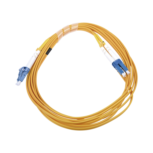 JUMPER DE FIBRA ÓPTICA MONOMODO 9/125 LC/UPC-LC/UPC, PVC, 2.0 MM, DÚPLEX, AMARILLO, 3 METROS-Jumpers y Pigtails-LINKEDPRO BY EPCOM-LP-FO-LCU-LCU-03-Bsai Seguridad & Controles