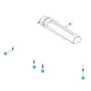 UPPER GEARMOTOR STEM - AX5024 AX71230-Acceso Vehicular-CAME-Bsai Seguridad & Controles
